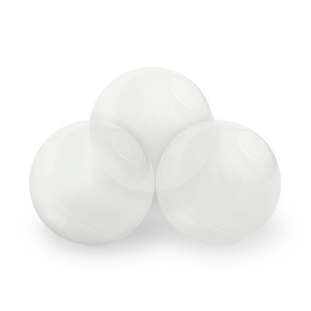 Sausas kamuoliukų baseinas PLUSH NEST „Floral Fun Zone“, 95×30 cm, smėlinis, iš premium veliūro, su 300 kamuoliukų: perlo, skaidrios ir auksinės spalvos - Image 8