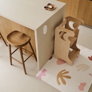 Apsauginis valgymo kilimėlis, neslystantis ir atsparus vandeniui "Organic Beach"