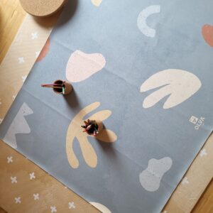 Apsauginis valgymo kilimėlis, neslystantis ir atsparus vandeniu "Organic Sea"