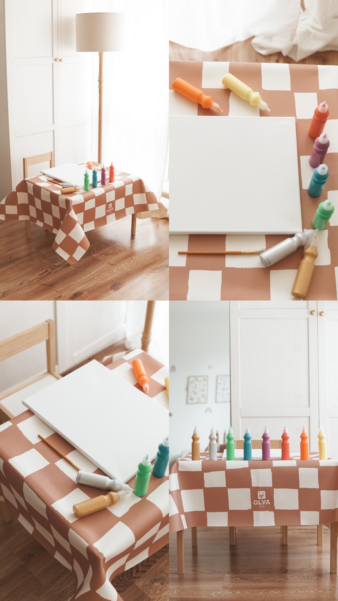 Apsauginis valgymo kilimėlis, neslystantis ir atsparus vandeniui – „Chess Terra“ - Image 6