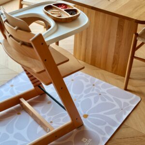 Apsauginis valgymo kilimėlis, neslystantis ir vandeniui atsparus "Daisy Lavender"