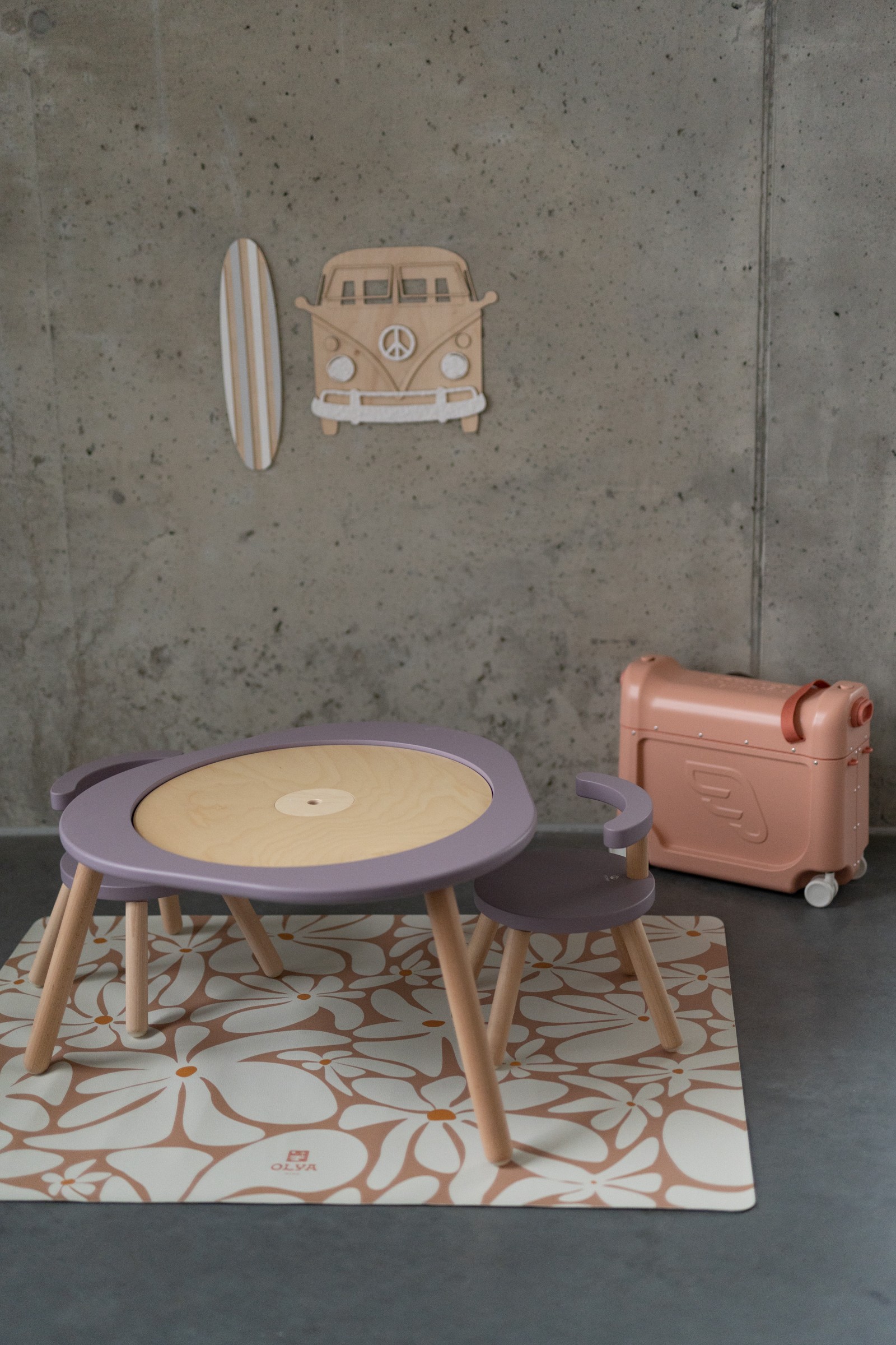 Apsauginis valgymo kilimėlis, neslystantis ir atsparus vandeniui "Daisy Earth" - Image 5