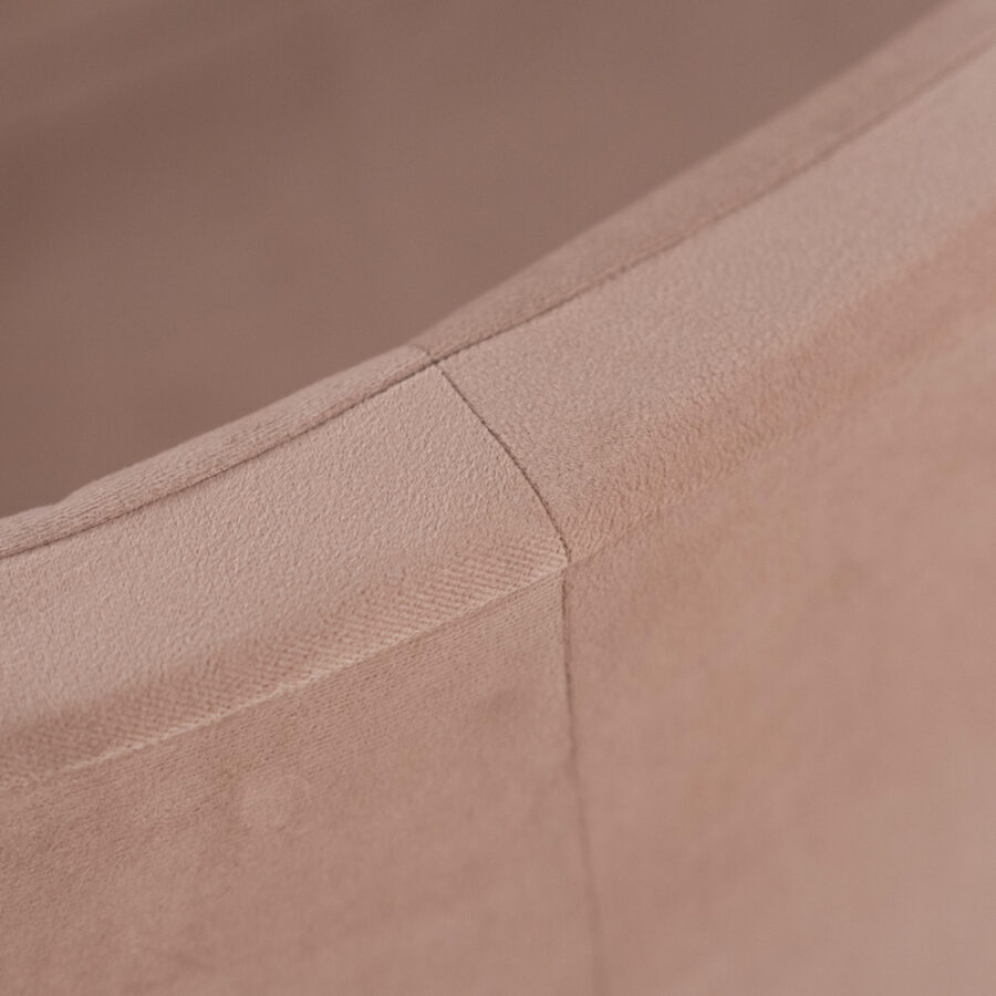 PLUSH NEST sausas kamuoliukų baseinas, 90×30 cm, auksinis, aksominis, su 200 kamuoliukų: perlo, auksinė, skaidri - Image 5