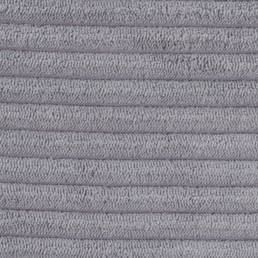 PLUSH NEST gėlių formos kilimėlis, 115x115x5cm, premium velvetas – pilkas - Image 7