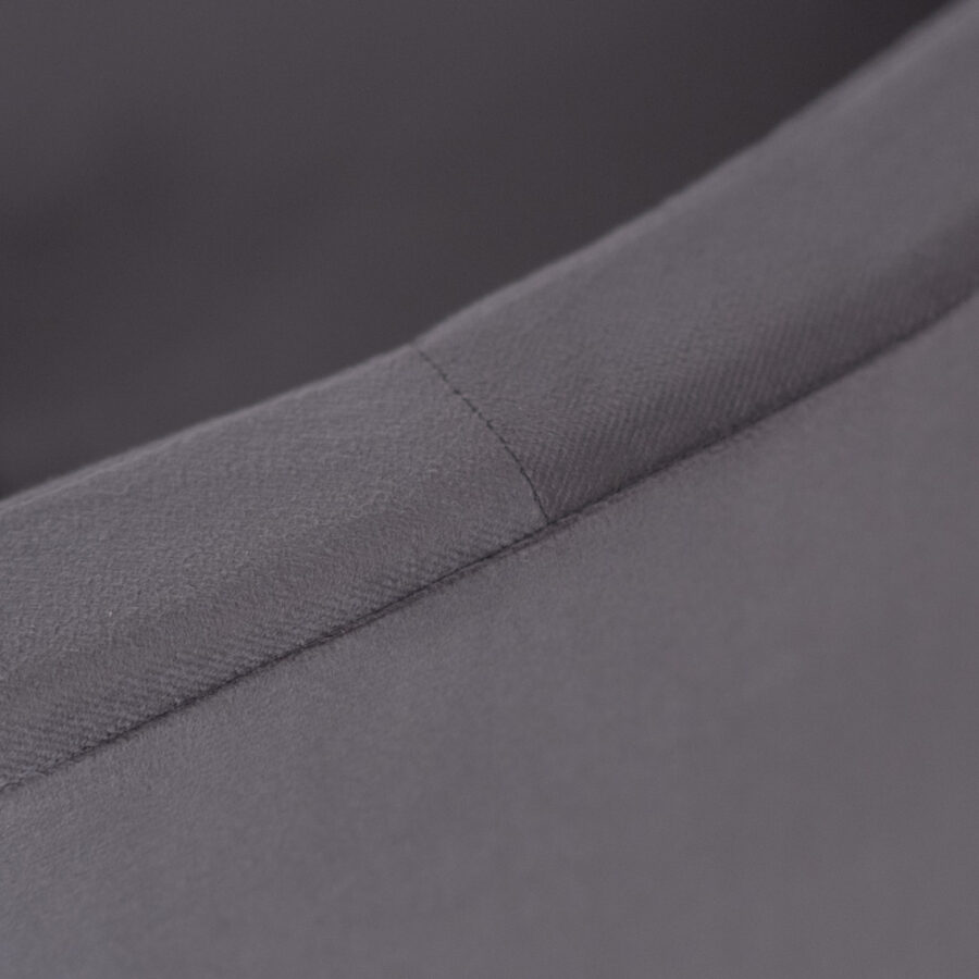 PLUSH NEST sausas kamuoliukų baseinas, 90×30 cm, pilkas, aksominis, su 200 kamuoliukų: perlo, sidabrinė, šviesiai mėlyna - Image 7