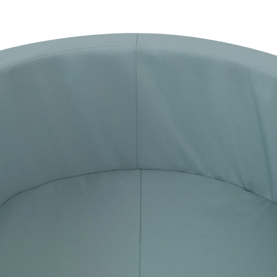 PLUSH NEST vandeniui atsparus vidaus/lauko kamuoliukų baseinas, 90×30 cm, žalias, su 200 kamuoliukų: perlo, perlo mėtinė, sidabrinė - Image 4