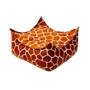 Kvadratinis pufas vaikams "Giraffe"