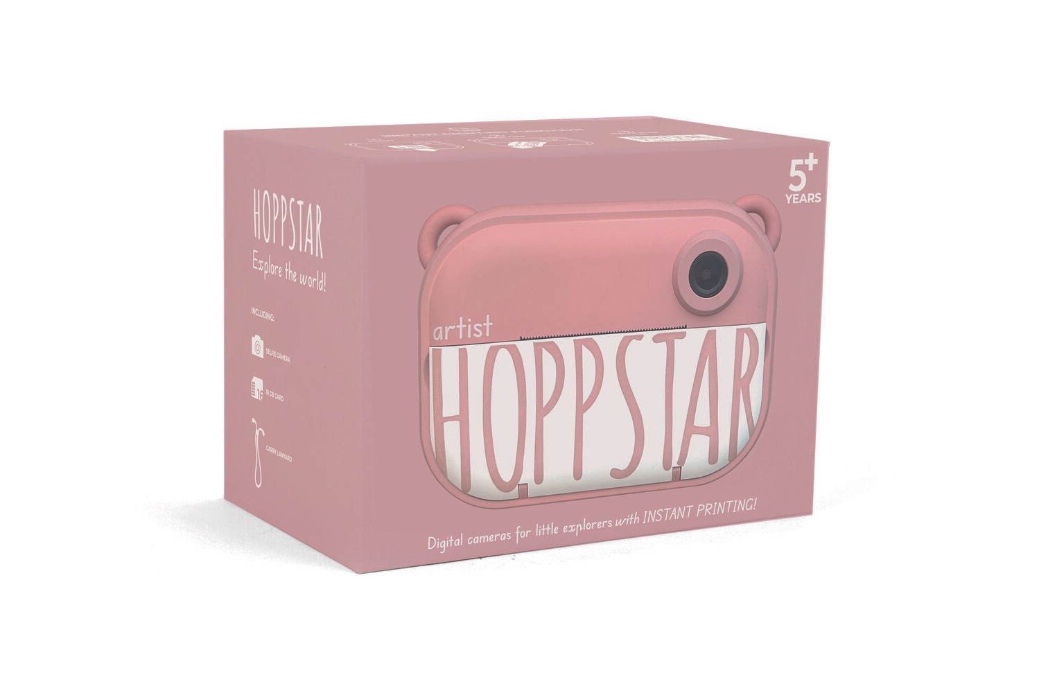 Vaikiškas momentinis fotoaparatas „Hoppstar Artist“ - įvairių spalvų - Image 24