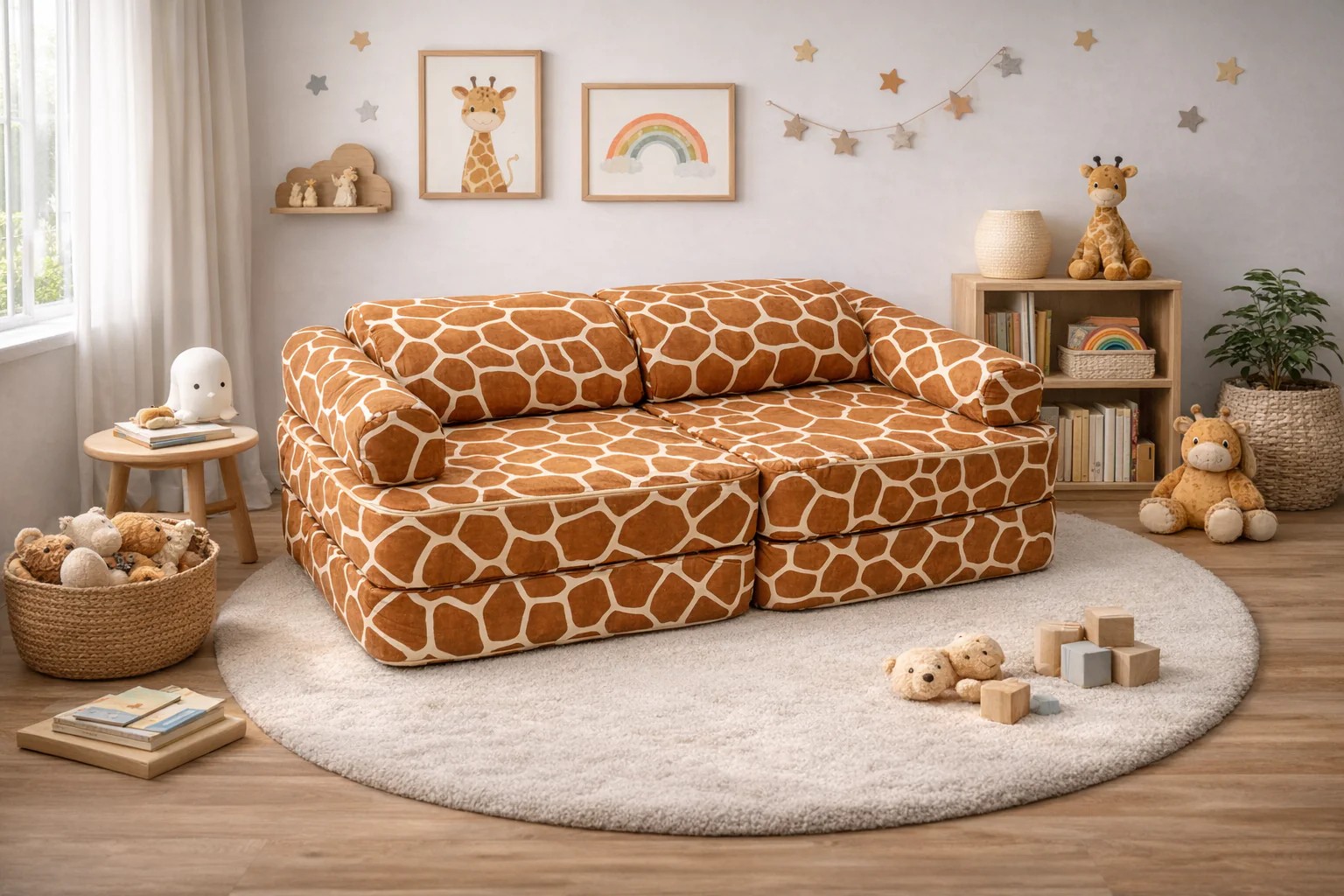 Modulinė žaidimų sofa vaikams „Giraffe” - Image 3