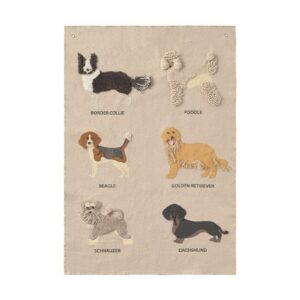 „Lorena Canals“ medvilninė sieninė dekoracija "Dogs"