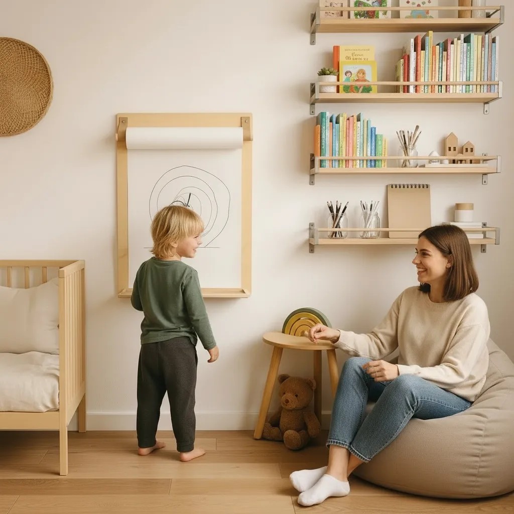 Sieninė medinė piešimo lenta - Image 2